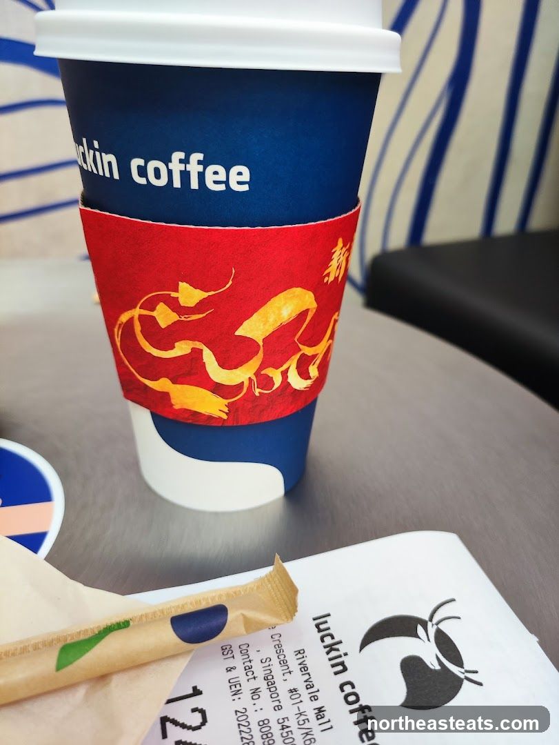 Luckin Coffee Cup and Receipt