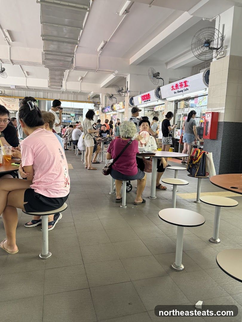 Busy Food Court