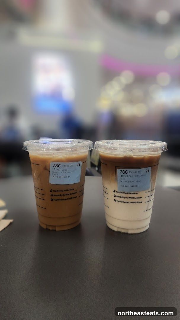 Two Iced Coffee Drinks