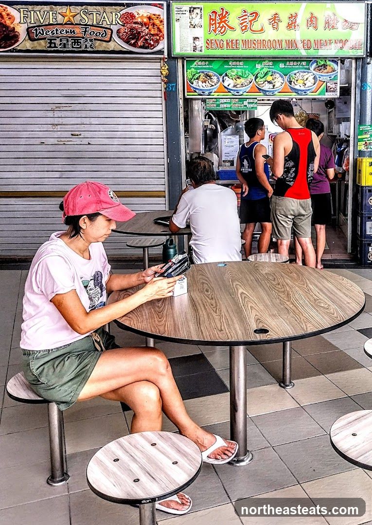 Seng Kee Mushroom Minced Meat Noodle