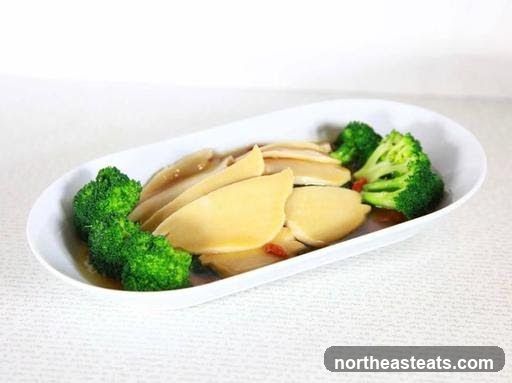 Braised Abalone with Broccoli