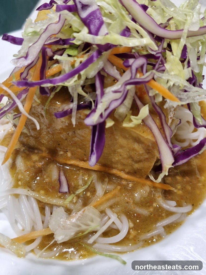 Noodle Dish with Shredded Vegetables