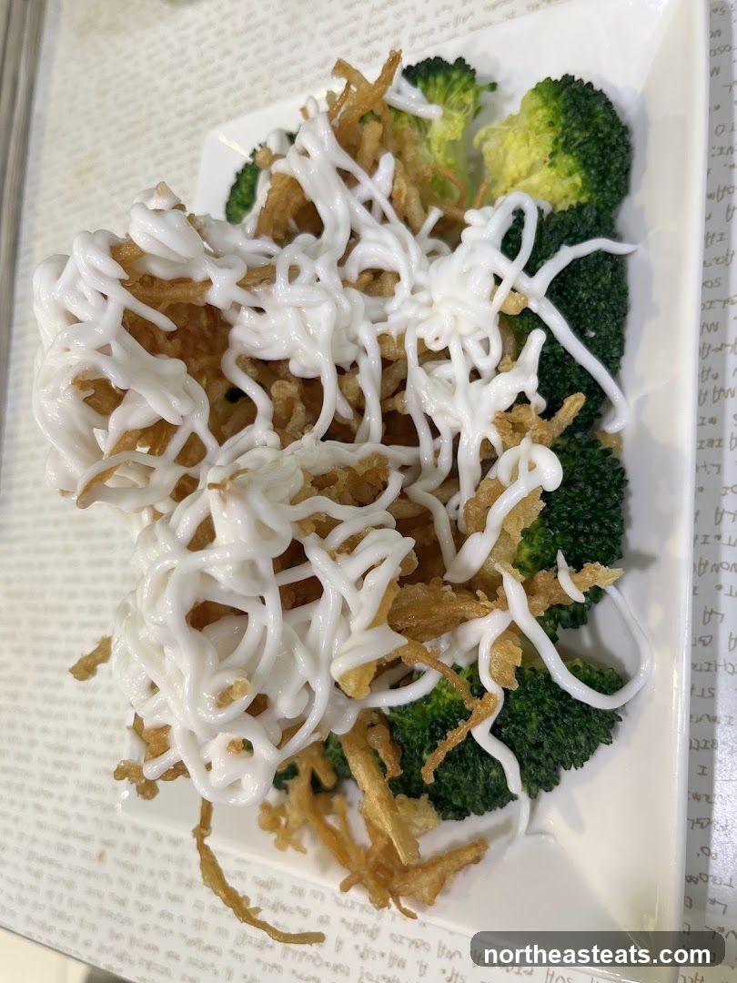 Broccoli with Crispy Toppings