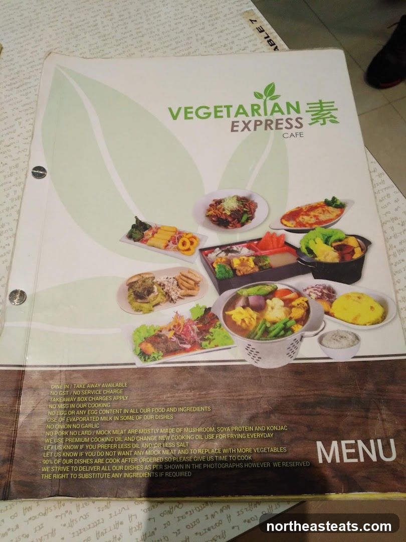 VEGETARIAN EXPRESS CAFE