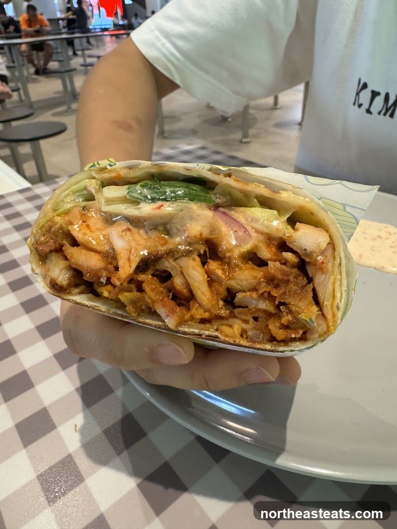 Chicken Shawarma Wrap