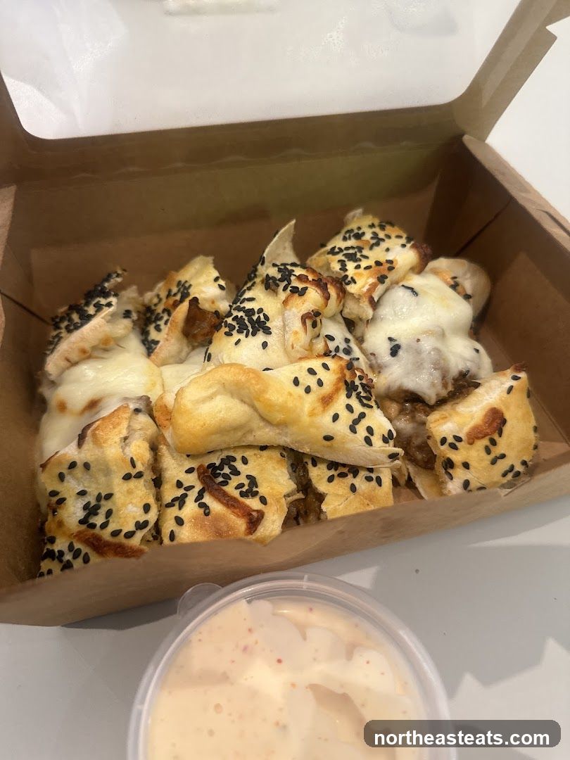 Savory Pastries with Dip