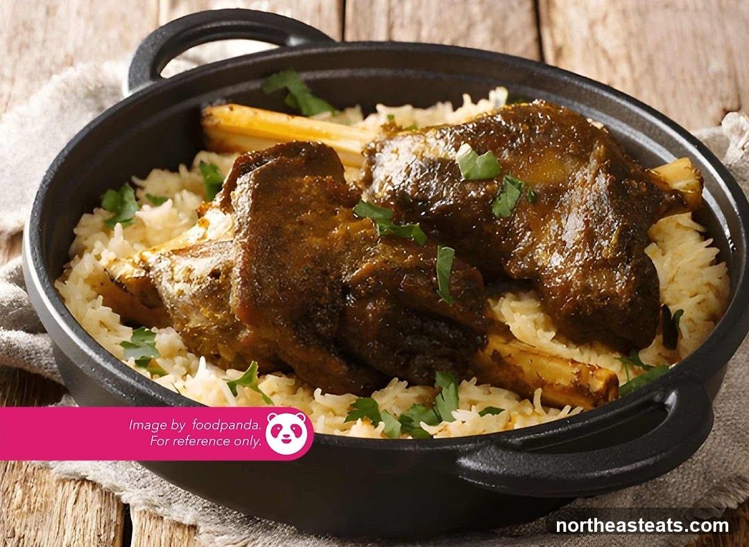 Lamb Shanks with Rice