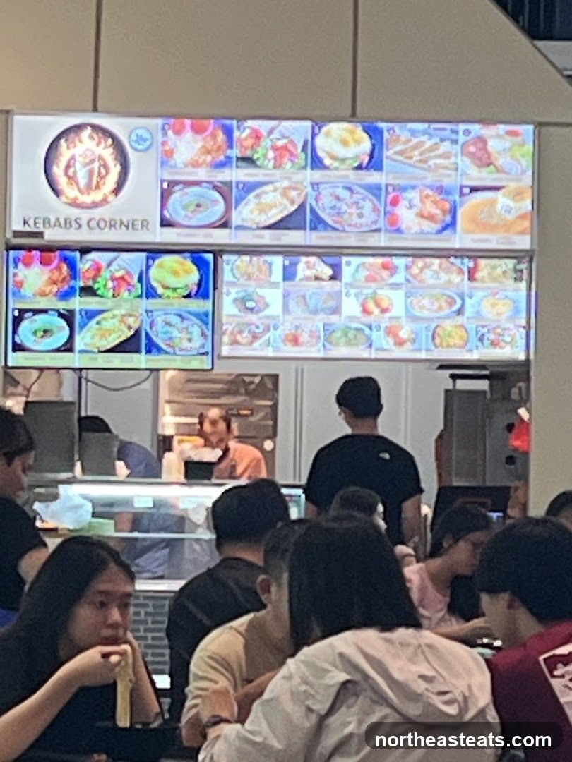 Food Court Menu
