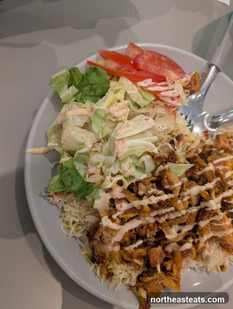 Chicken and Rice Plate