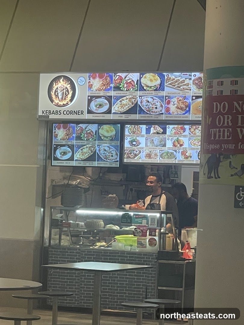 Kebabs Corner Menu