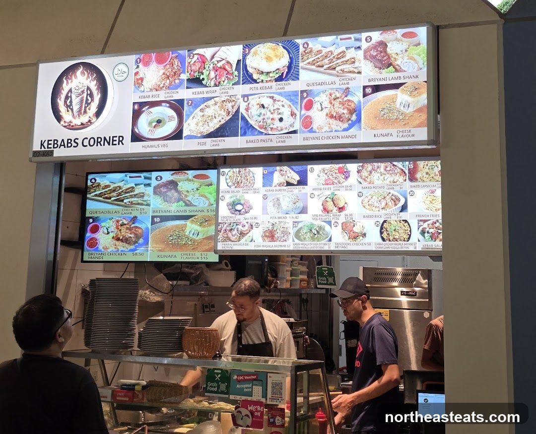 Kebabs Corner Menu