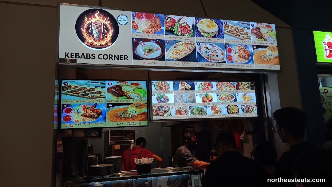 Kebabs Corner Menu