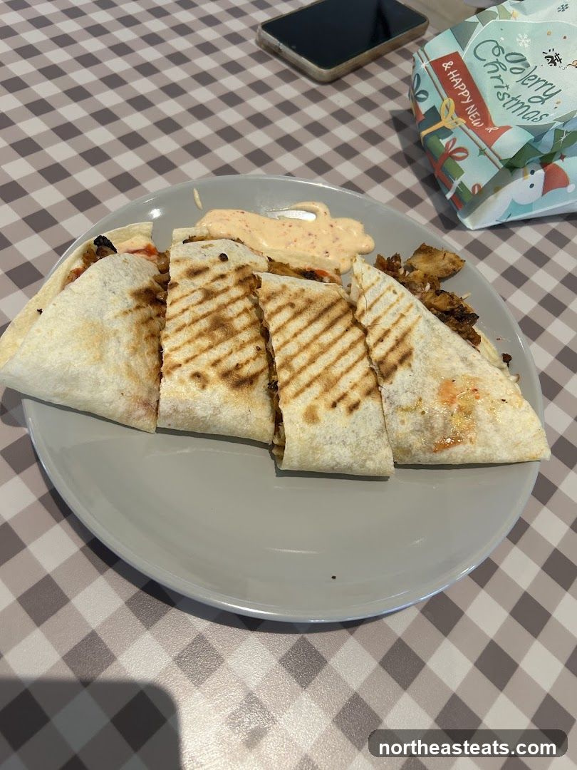 Grilled Wraps with Sauce