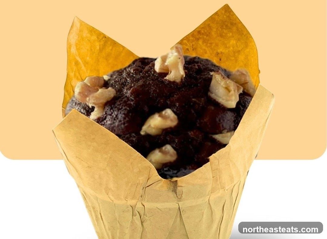 Chocolate Walnut Muffin