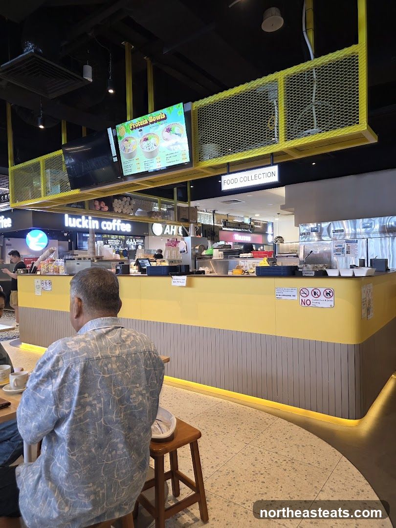 Food court counter