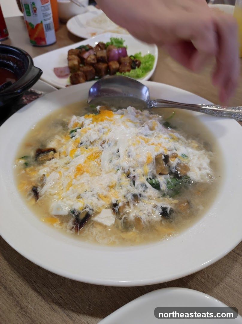 Soup with Egg and Vegetables