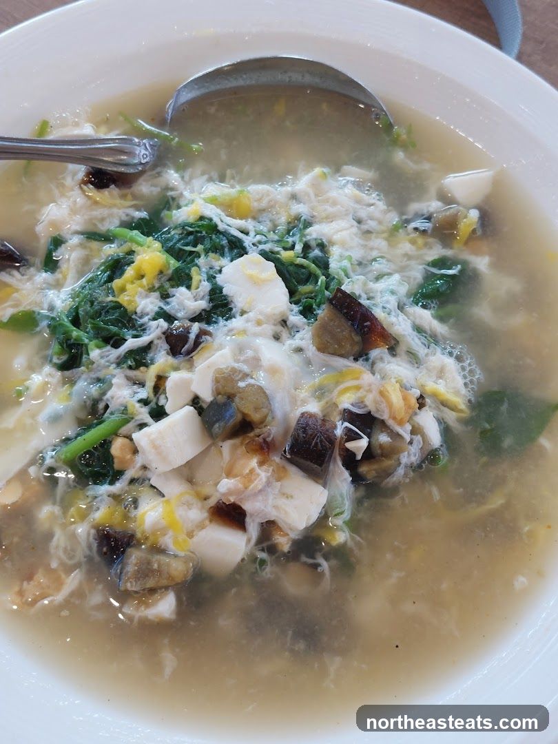 Soup with Tofu and Vegetables