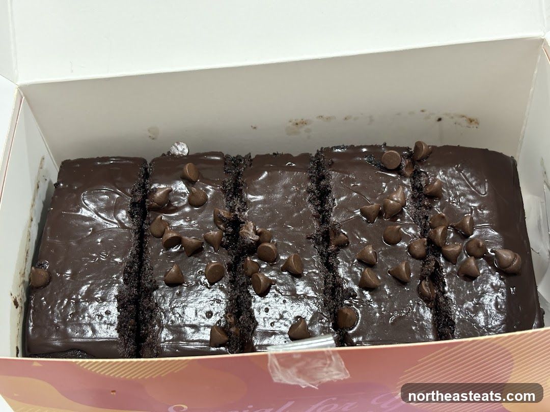 Chocolate Cake Slices