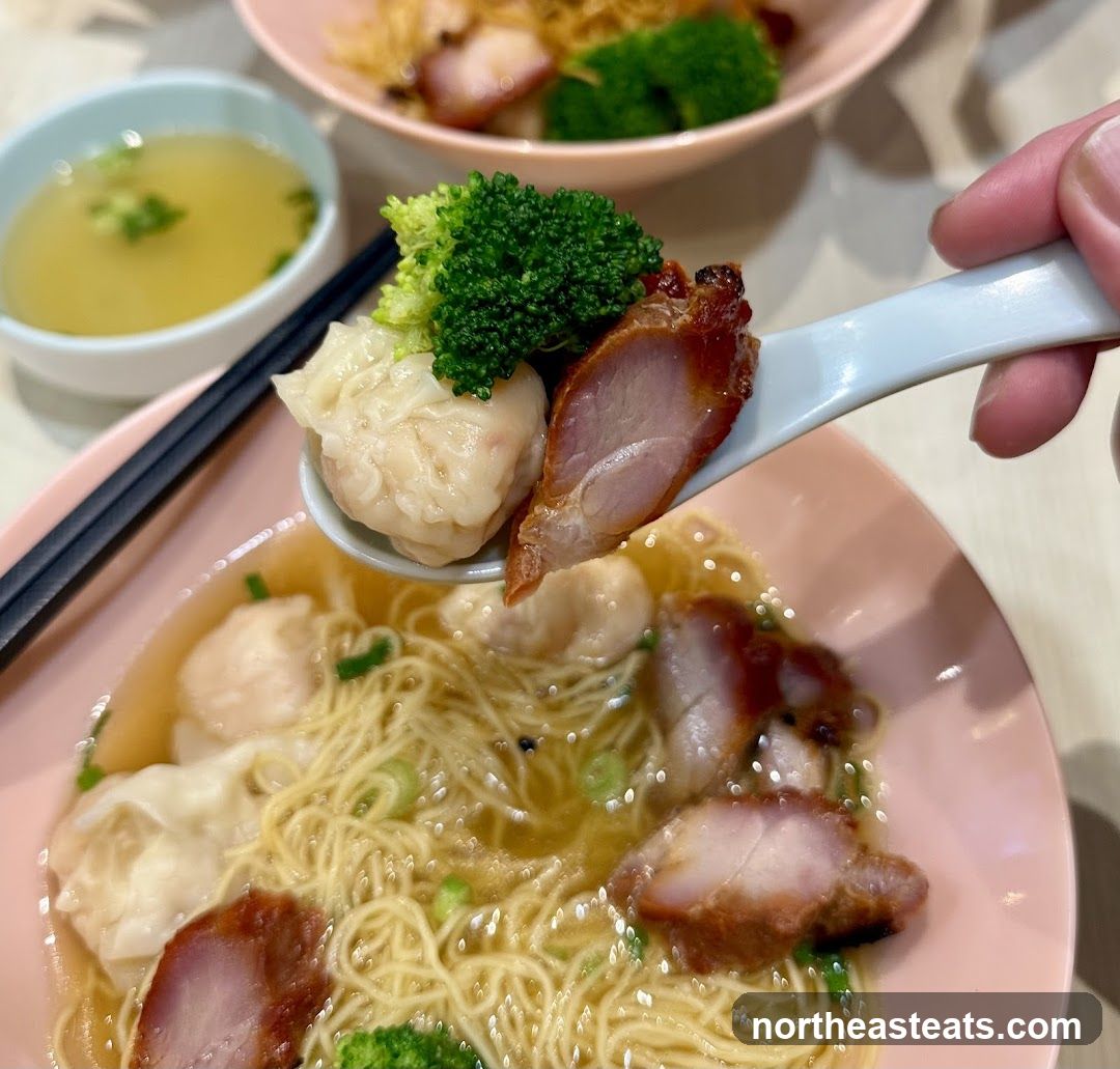 Wonton Noodle Soup with Char Siu