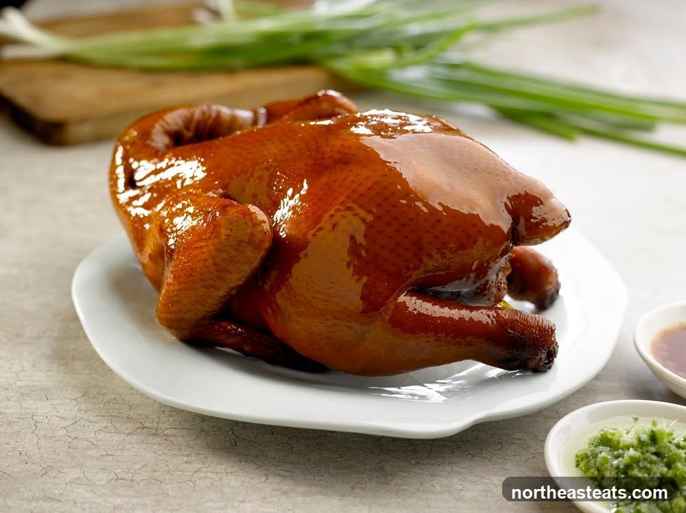 Roast Chicken with Sauces