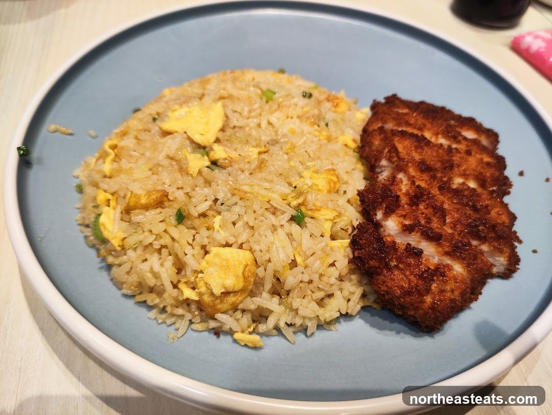 Fried Rice with Chicken Katsu