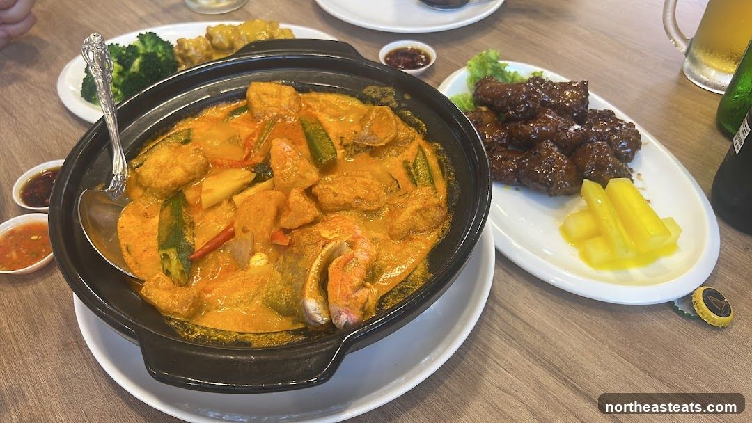Curry Dish with Sides