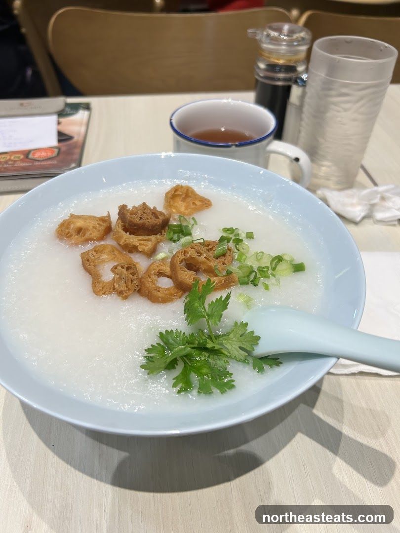 Congee with Fried Dough Sticks