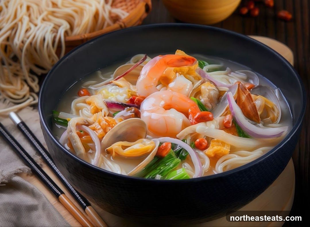 Seafood Noodle Soup