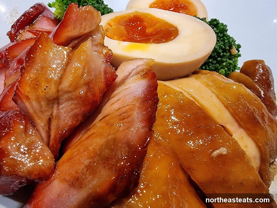 Roast Meats and Egg Dish