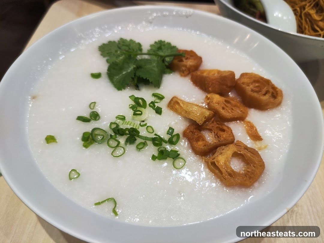 Congee with Fried Dough Sticks