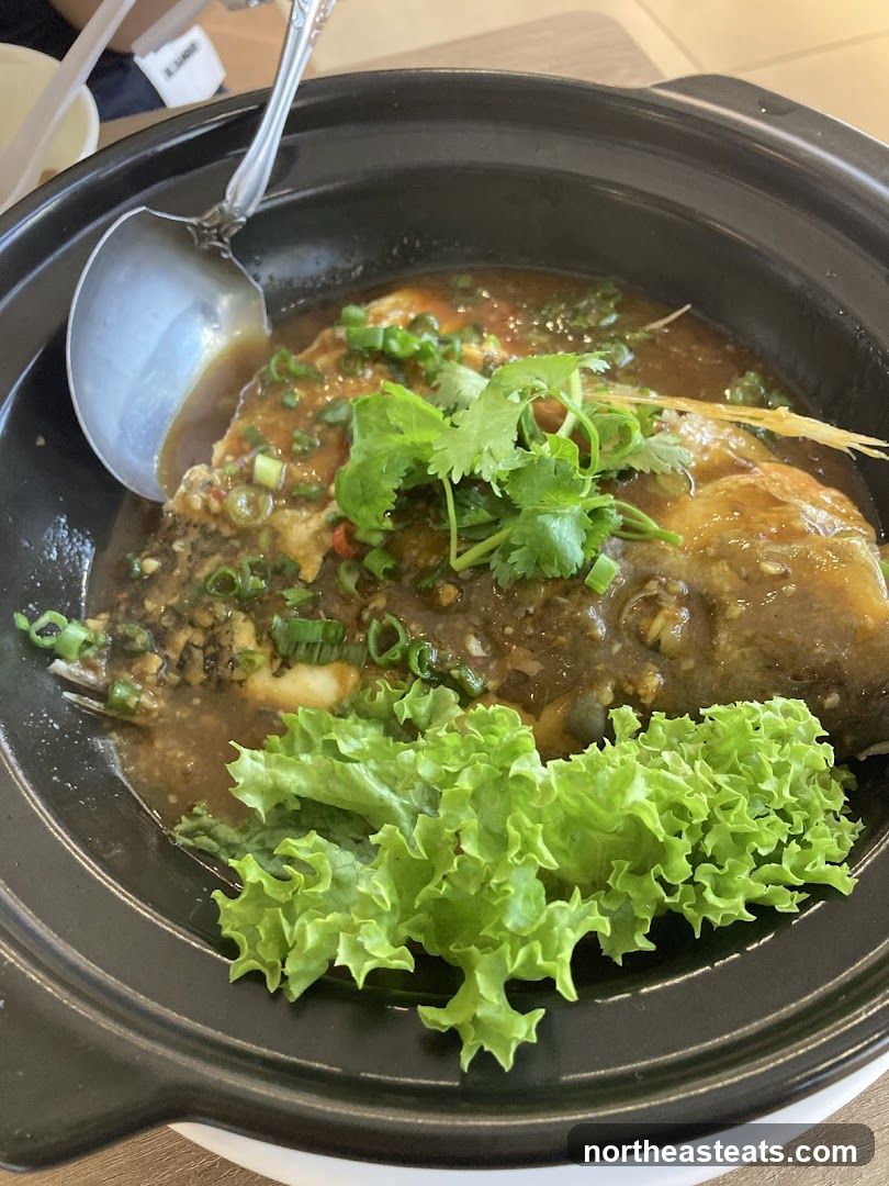 Steamed Fish Dish
