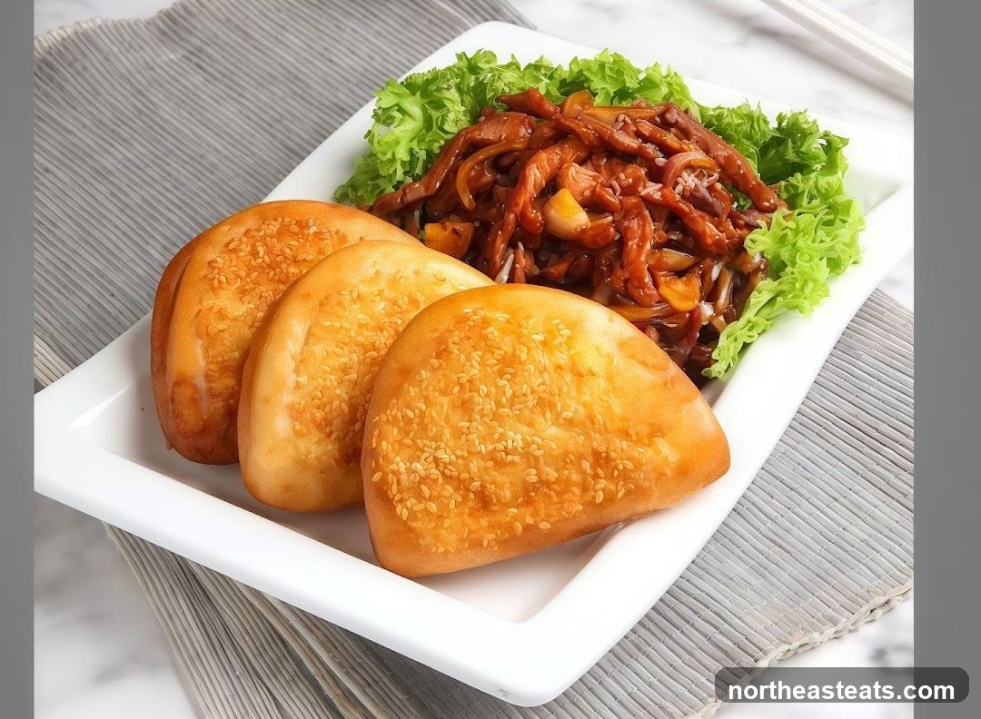 Savory Stir-fry with Sesame Buns