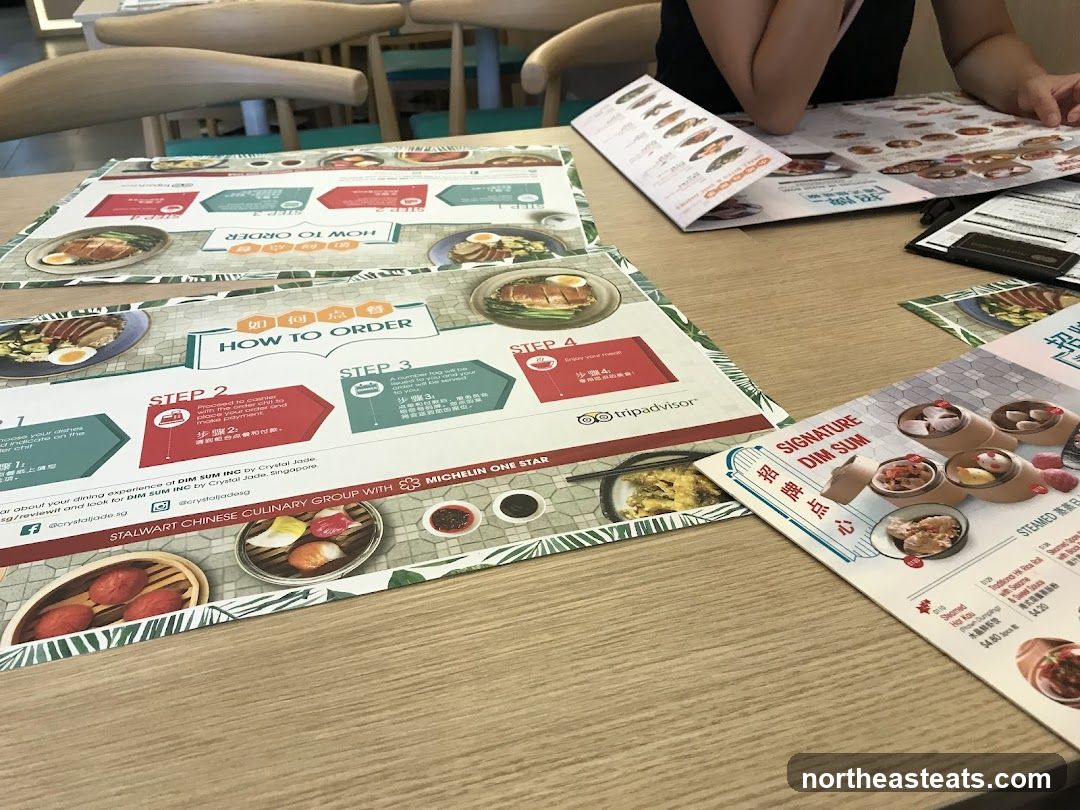 Signature Dim Sum Menu