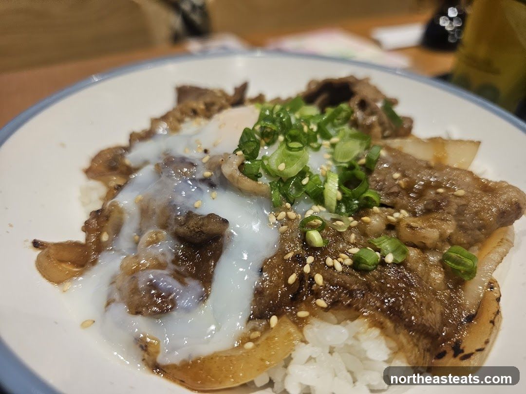Beef and Egg Rice Bowl