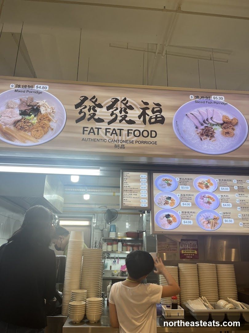 Fat Fat Food Menu