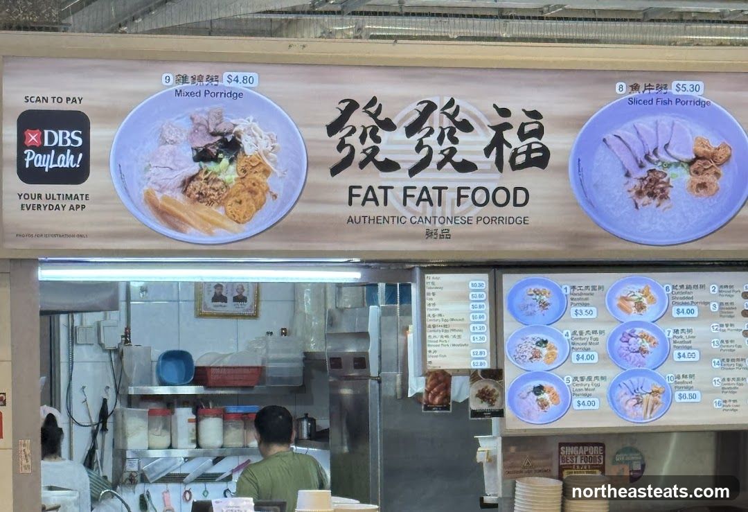 Fat Fat Food Menu