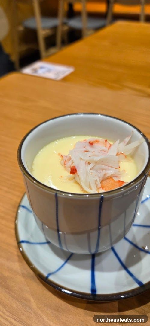 Steamed Custard with Crab