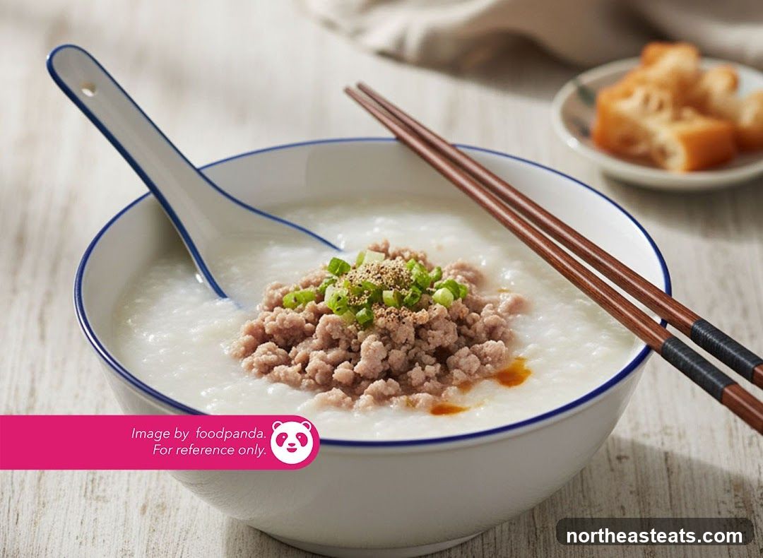 Congee with Minced Pork