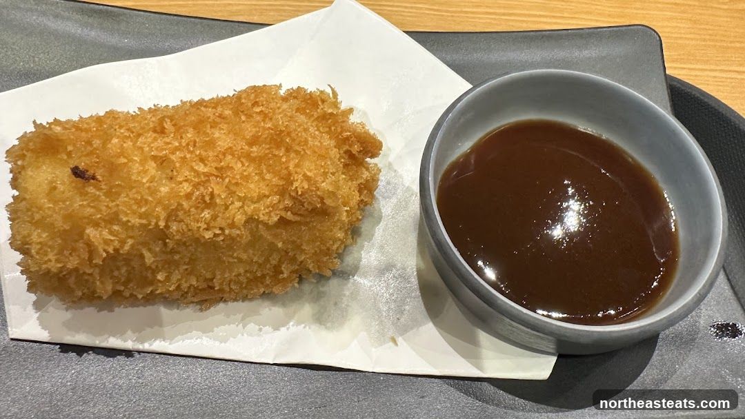 Fried Food with Dipping Sauce