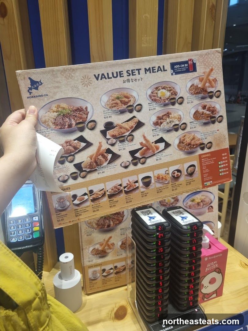 HOKKAIDO-YA VALUE SET MEAL