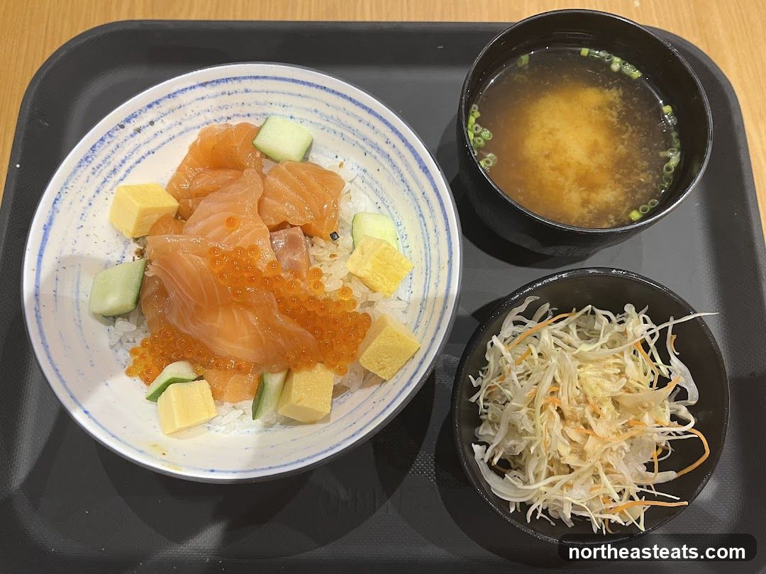 Salmon Chirashi Bowl