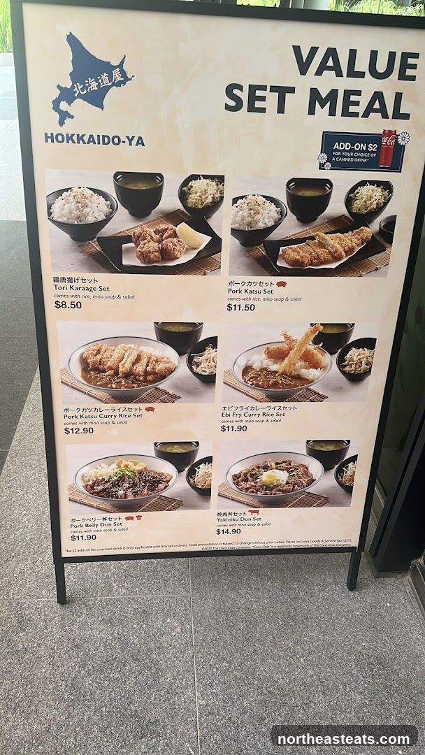 HOKKAIDO-YA VALUE SET MEAL