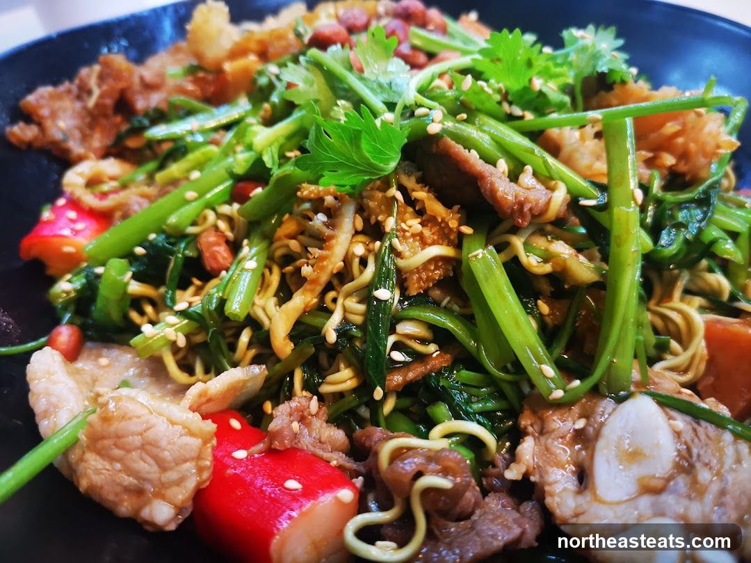 Spicy Noodle Dish