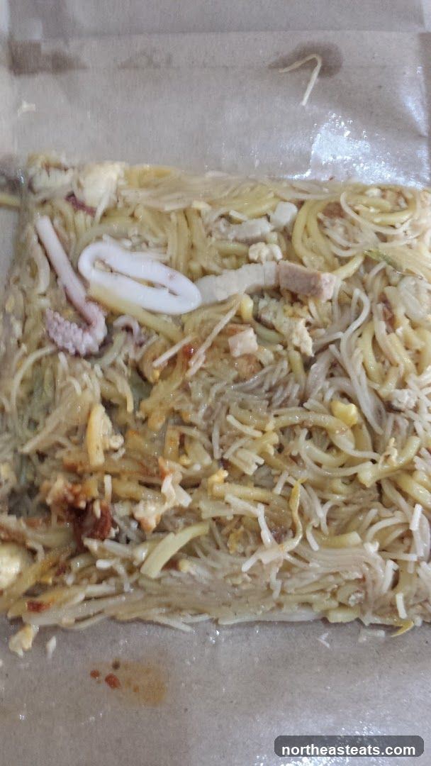 Noodles with Squid and Meat