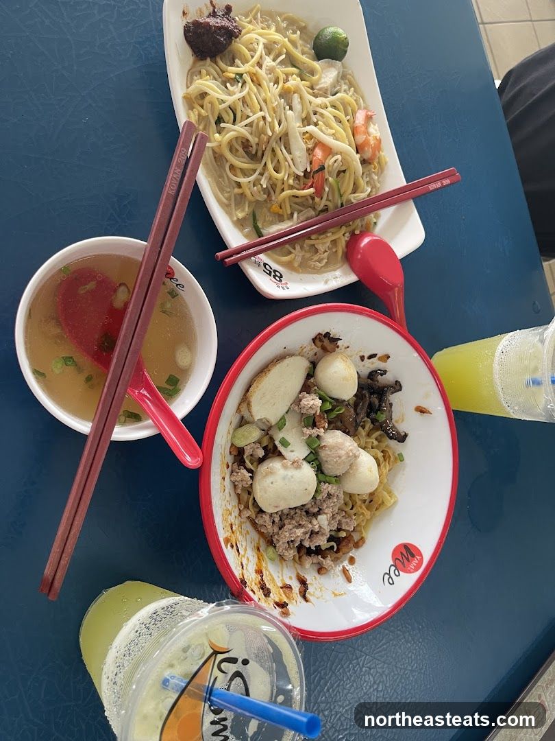Noodles and Drinks