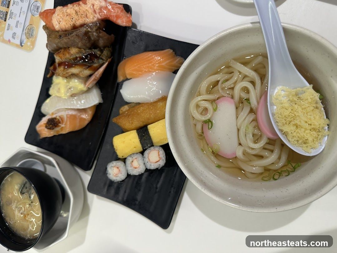 Sushi and Udon