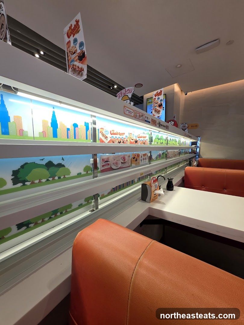 Conveyor Belt Sushi Restaurant Interior