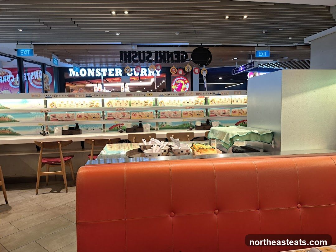 Conveyor Belt Sushi Restaurant Interior