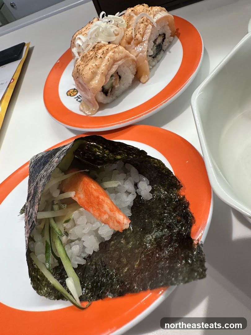 Sushi Rolls and Hand Roll