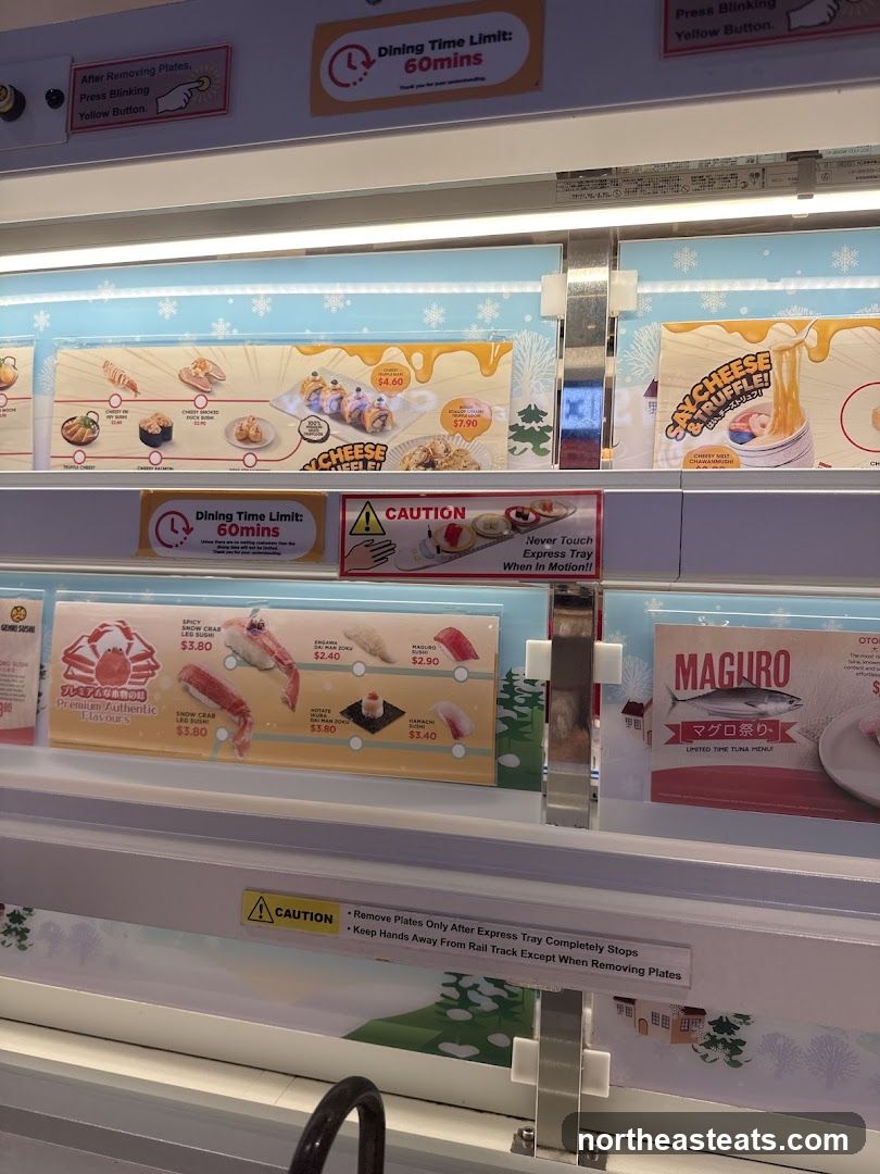 Sushi Conveyor Belt Display